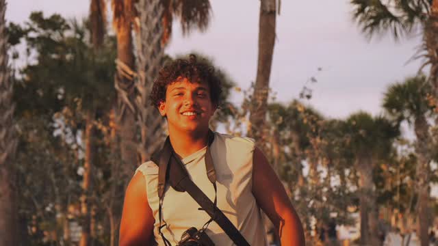 Golden-hour portrait by Silva Studios